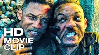 Сражение В Катакомбах Сцена - ГЕМИНИ (2019) Фрагмент из Фильма