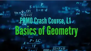 PRMO Crash Course 2020 L1, Basics of Geometry