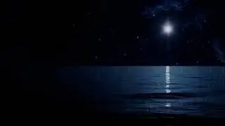 🌧 Midnight Rain Over the Quiet Ocean Under the Moon for Deep Sleep Peaceful Rest and Relaxation