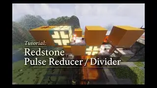 Redstone pulse reducer/divider - Minecraft Tutorial