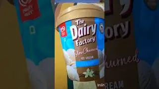 Kwality Walls The Dairy Factory Slow Churned Vanilla Ice-cream Review #icecream#vanilla#yt#jiomart
