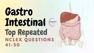 Most Repeated NCLEX SATA GI Tract Questions | Live Nursing Review 41-50
