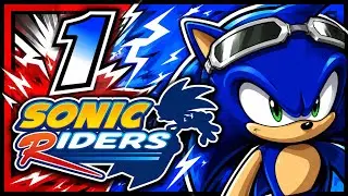 SONIC RIDING THE WAVE! - [SONIC RIDERS] - Hero Story -  - Part 1