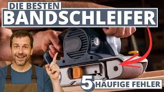 Bester Bandschleifer - 5 Fehler beim Kauf