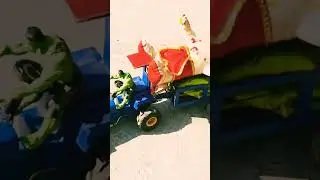 Dia tractor@sanotactor #handmade #farm #tractor #farming #trolly #farming #viral #mini #for you