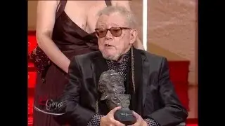 Jesús Franco recibe el Goya de Honor 2009