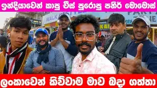 ඉන්දියාවෙන් කාපු චීස් පුරොපු පනීර් මොමොස්... ලංකාවෙන් කිව්වාම මාව බදා ගත්තා #india #food