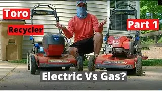 Toro Recycler 60 В: электрический или бензиновый &mdash; обзор за 2 года &mdash; часть 1