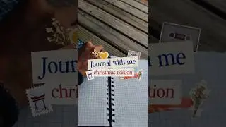 Ep. 17/30🐝 അടുത്ത ഓണം അവറായപ്പോഴാ christmas journal.easy journal ideas #shortsfeed #art #journaling