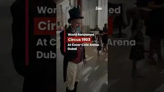 Circus 1903 'The Greatest Show' in #cocacolaarena #dubaitravel