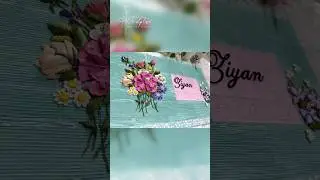 3D Name plate😍 #sculpturepainting #drawing #123go #viral #trending #arijitsingh #art #3dpainting