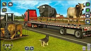 Animal Cargo Truck Driving Game 3D - Animal Transport Cargo Truck 2026 - Android Gameplay