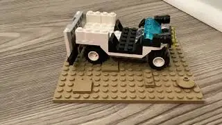 Lego apocalypse car