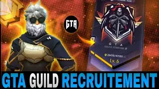 GTA GUILD RECRUITMENT 🤩📈| FREE FIRE TOP GUILD RECRUITMENTS 🤩🤍| MASK GAMING |#guildtest #maskgaming 