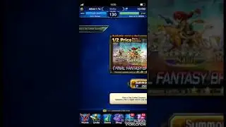 Got a Rainbow!!! *Daily & Free Summons in a Week, and Deus Ex Banner Summons.. #part4 (FFBE Global)