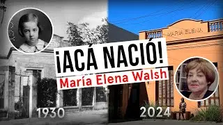 Así está hoy LA CASA DONDE NACIÓ María Elena WALSH | Vlog Por qué leer | Booktube argentina