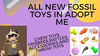 All Fossil Toys in Adopt Me Roblox!