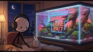 What&rsquo;s Inside a Shrimp&rsquo;s Mind? 🧠 | 24/7 Shrimp Life & Facts (Doodle Animation)