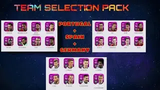 || SPAIN-GERMANY-PORTUGAL || PES 2020 MOBILE PACKSANITY 2 || 20-07-2020 ||