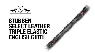 Stubben Select Triple Elastic English Girth