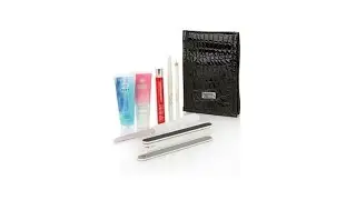 Ruby Crystal Nail Care Kit with Sugar Scrub   Hand Mask