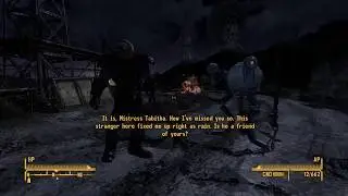 Fallout New Vegas: How to repair Rhonda at Black Mountain for a peacefubl ending