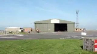 Cornwall Air Ambulance leaving base