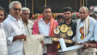 బీరం బుల్స్ 8జత  బీరం సుబ్రహ్మణ్యేశ్వర రెడ్డి గారు సుబ్బారాయునికొత్తూరు గ్రా పాణ్యం మం నంద్యాల