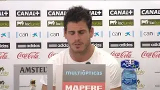 Rueda de prensa de Jon Echaide