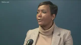 Mayor Bottoms emotional as she talked about children killed in Atlanta this year