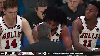 NBA 2K26 Gameplay: Portland Trail Blazers vs Chicago Bulls - (Xbox Series X) [4K60FPS]