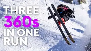Craig Murray landing three 360s in a single run I Focus Water Flow Rider