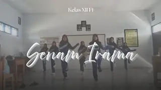 Senam Irama Kelas XII F1