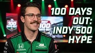 Louis Foster at 100 Days Out Party: Indy 500 Hype, Rookie Reflections & More!