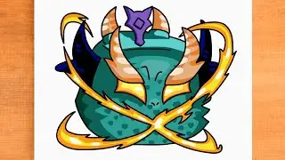 Como dibujar la fruta Dragon Rework Blox Fruits - Como desenhar a FRUTA DRAGON REWORK BLOX FRUITS