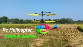 Make Flying rc helicopter || DIY remote control helicopter How to make helicopter with motor