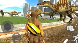 DINOSAUR AND ELEPHANT ATTACK VIDEO INDIAN BIKE DRIVING 3D GAME #indianbikesdrivinggame 