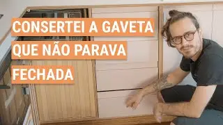 Finalmente arrumei a gaveta que não parava fechada | DE APÊ NOVO