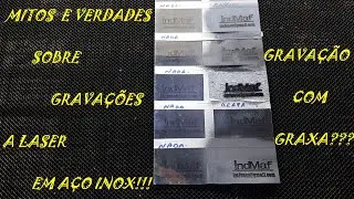 SERÁ QUE FUNCIONA? TESTE DE GRAVAÇÃO A LASER COM ADITIVOS  ALTERNATIVOS