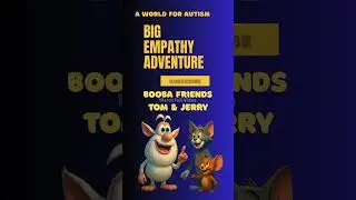 Booba, zabawna przygoda Toma i Jerry'ego | Film dla dzieci z autyzmem💙🐭🐱