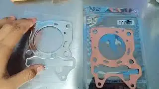 Review Packing/Gasket Tembaga Dan Seng(lokal) Motor Vario 150(Jangan Salah Pilih)