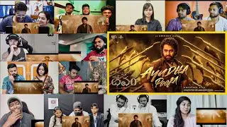 Ayudha Pooja song I Reaction Mashup | movie Devara | NTR | Saif Ali Khan