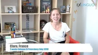 Review of Exlinguo St Petersburg immersion course by Clara, France (July 2018)