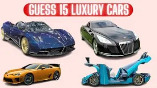 Guess the luxury car | Guess the most luxurious 15 cars