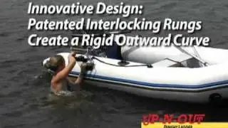 Up-n-Out Dinghy Ladders