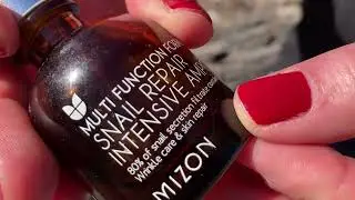 Review of MIZON Snail Repair Intensive Ampoule #beautyessentials #skincare #snailmucin