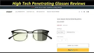 High Tech Penetrating glasses reviews ! High Tech Penetrating glasses Know if is it SCAM or LEGIT ?