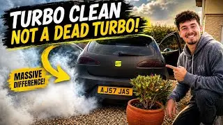 TURBO CLEANING THE SEAT LEON FR | REVIVE TURBO CLEANER | JSMK