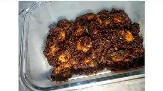 PRAWN GHEE ROAST MASALA| PRAWN MASALA| MADRASAN'S KITCHEN