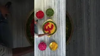 Urli decor ideas | small Uruli flower decoration Floating flowers ideas |DIY Urli 2023 |Shop Torans